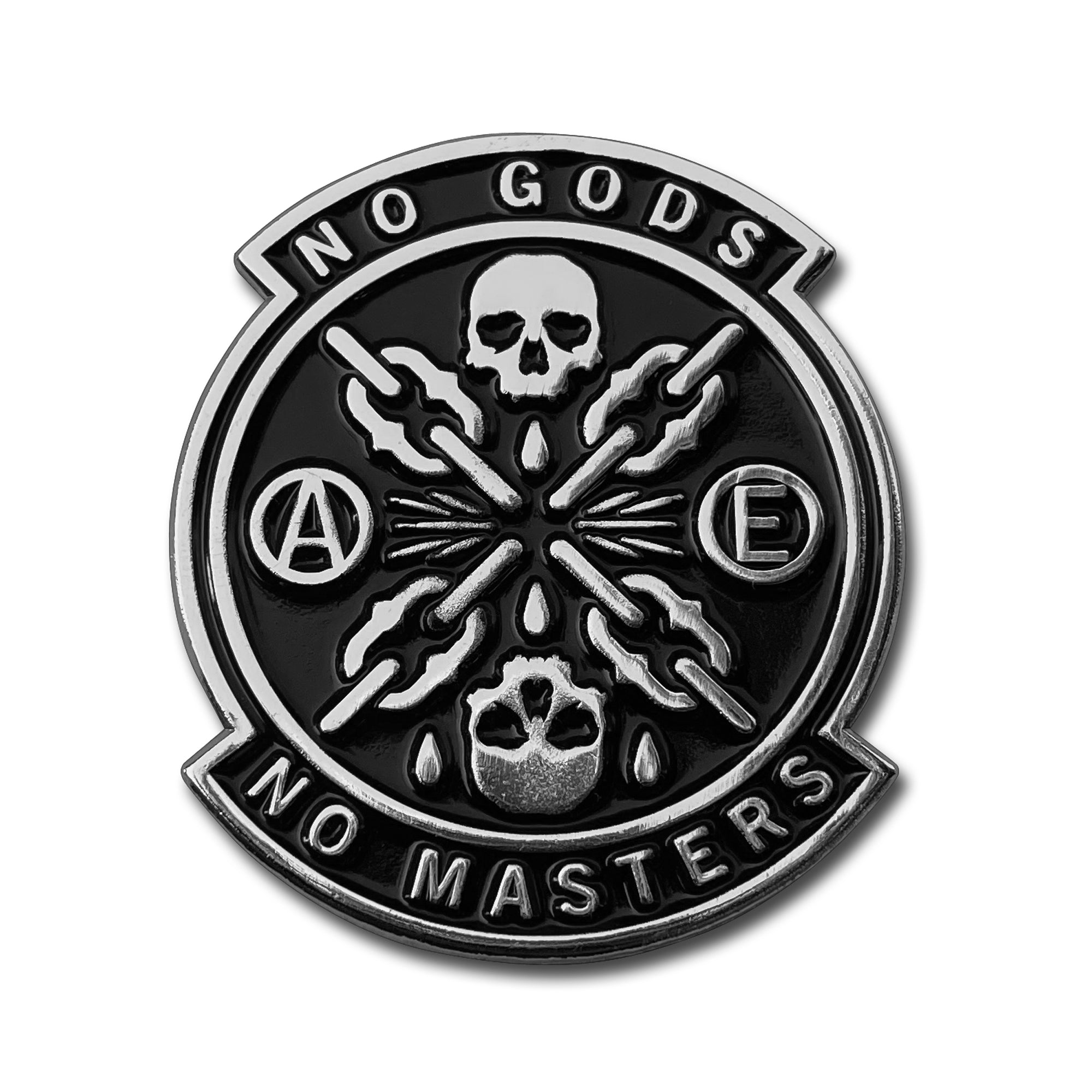 No Masters Pin (English) – Bird Ov Prey