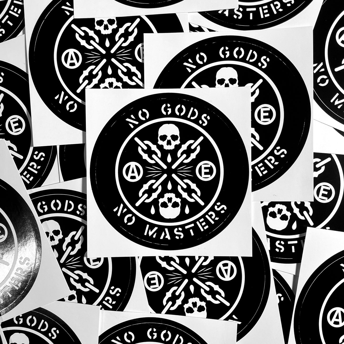 No Masters Sticker