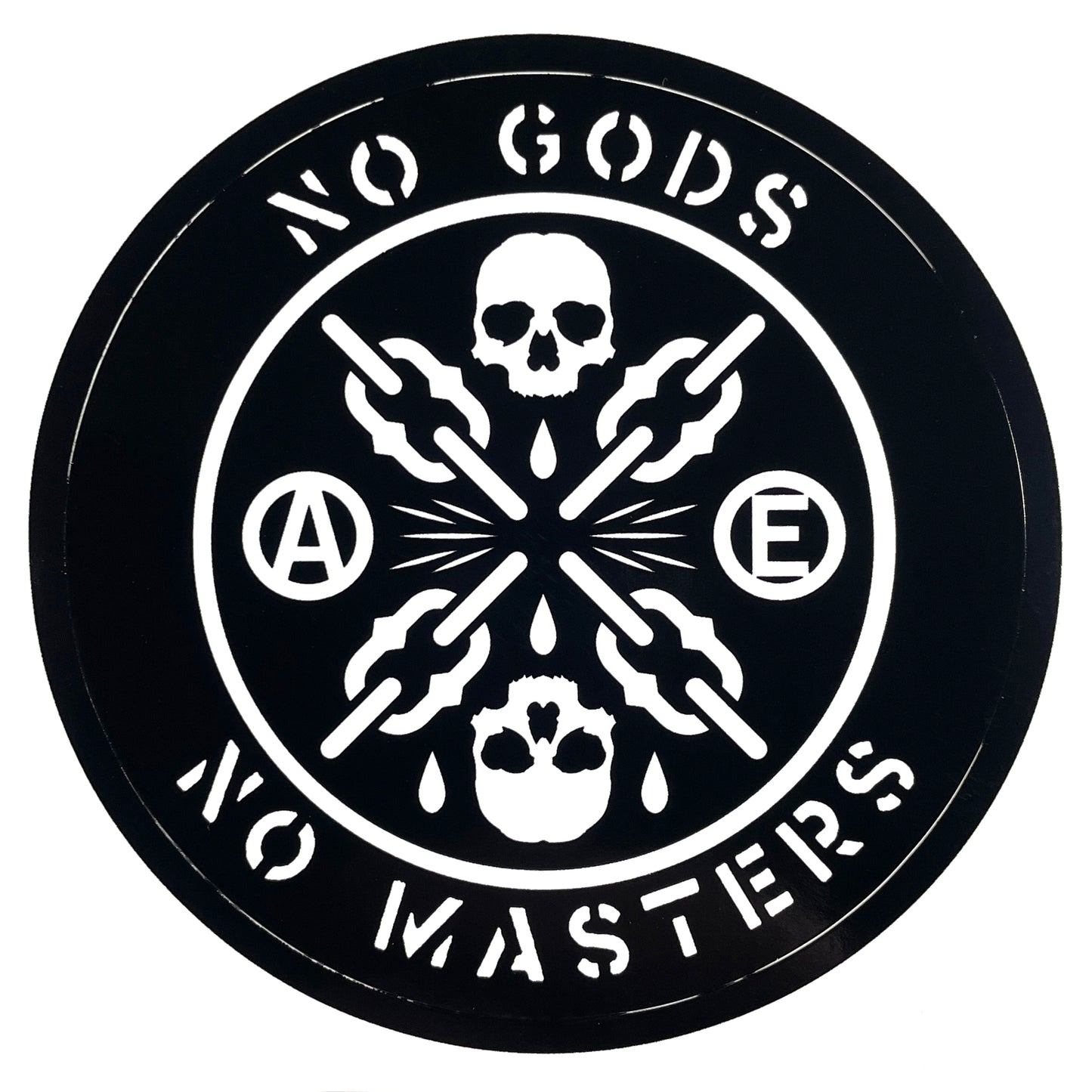 No Masters Sticker