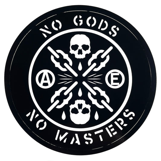 No Masters Sticker
