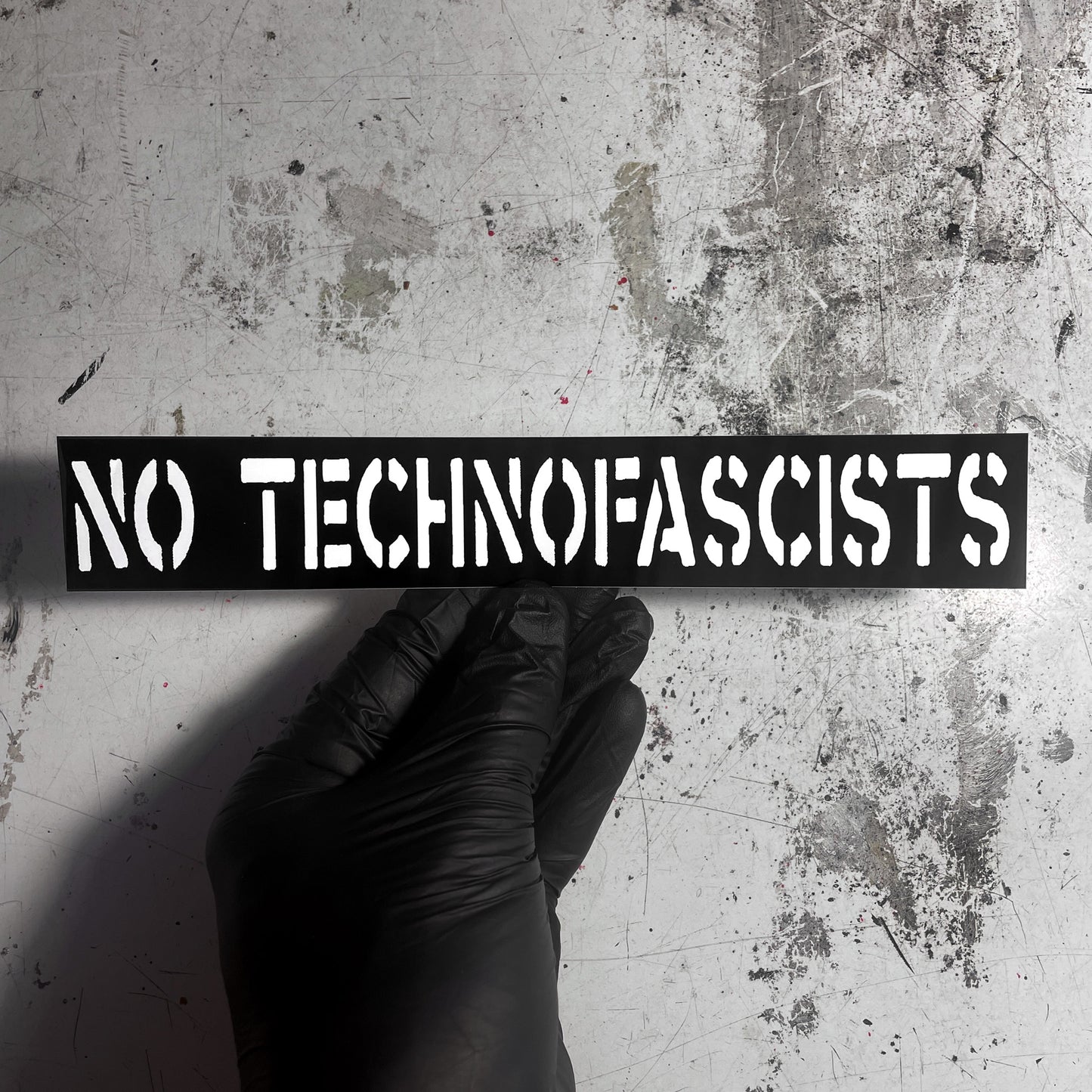 No TechnoFascists Bumper Sticker
