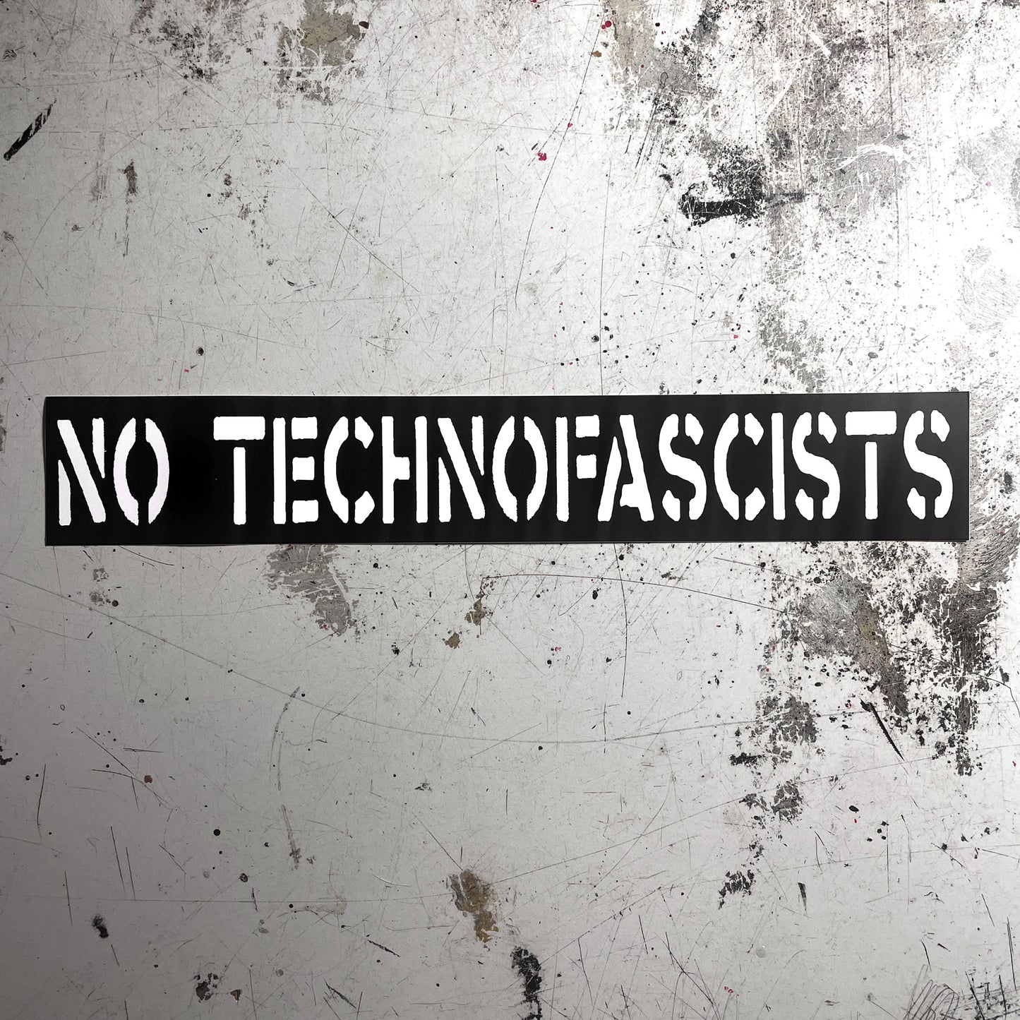 No TechnoFascists Bumper Sticker