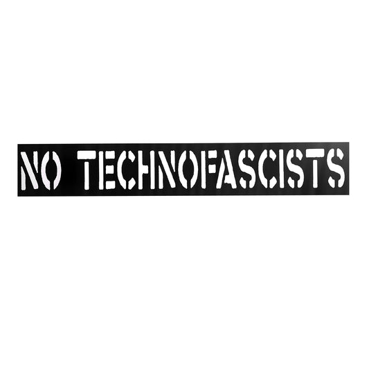 No TechnoFascists Bumper Sticker