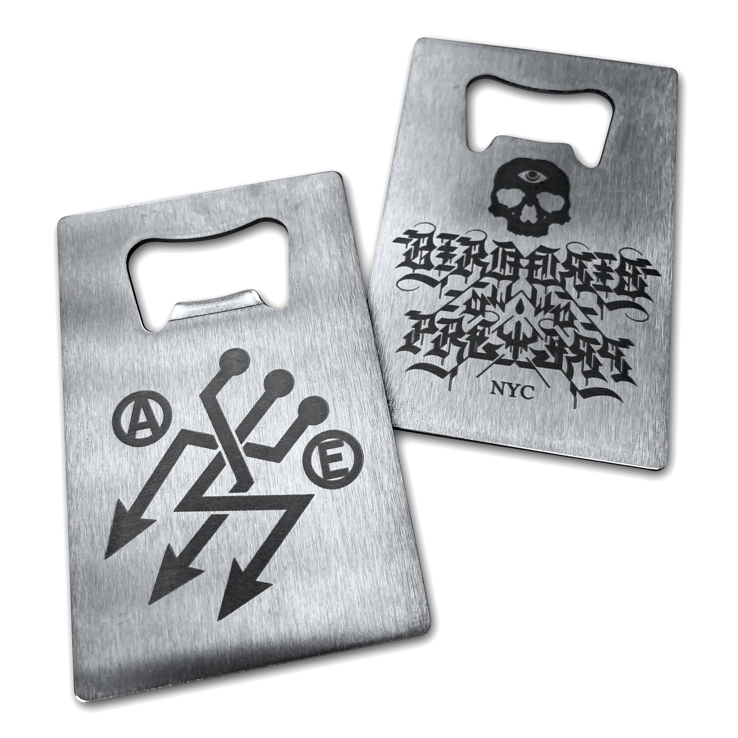 No TechnoFascists Bottle Opener