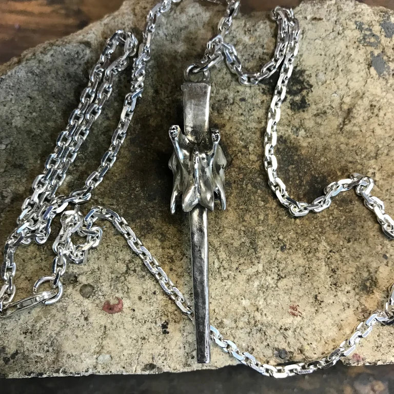 Ossuary Nail Necklace