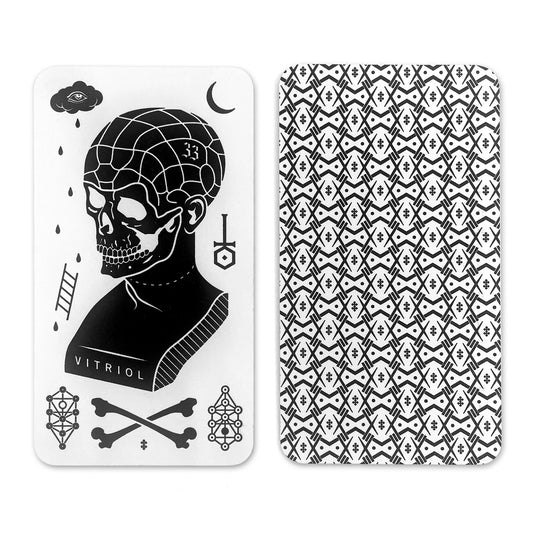 Phrenology Skull Card