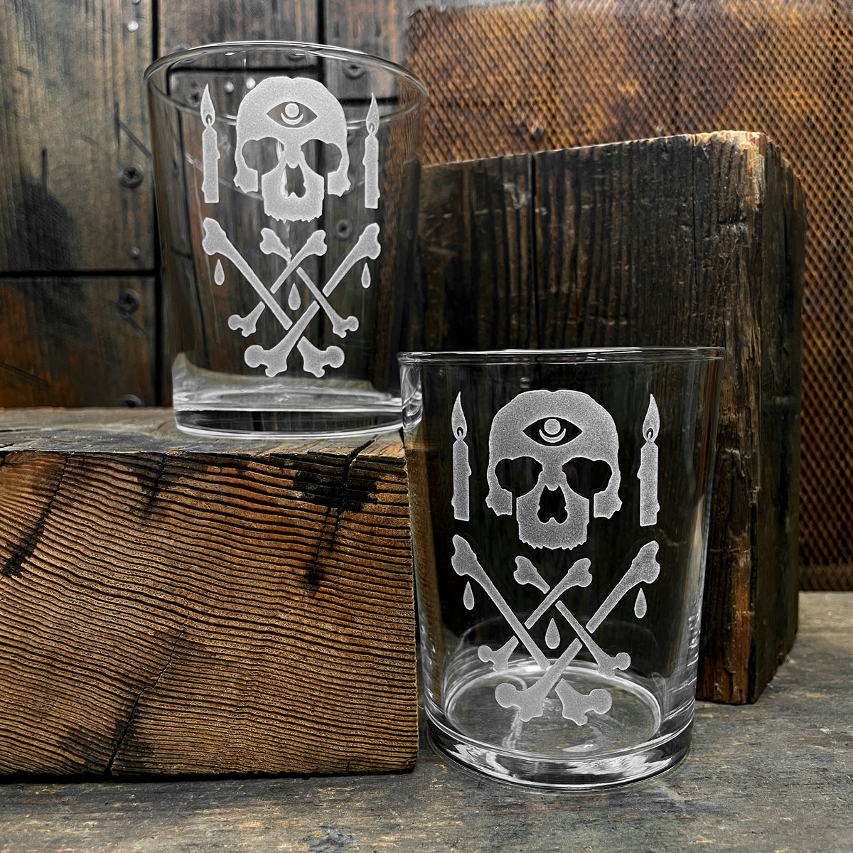 Mini Plague Glass Set