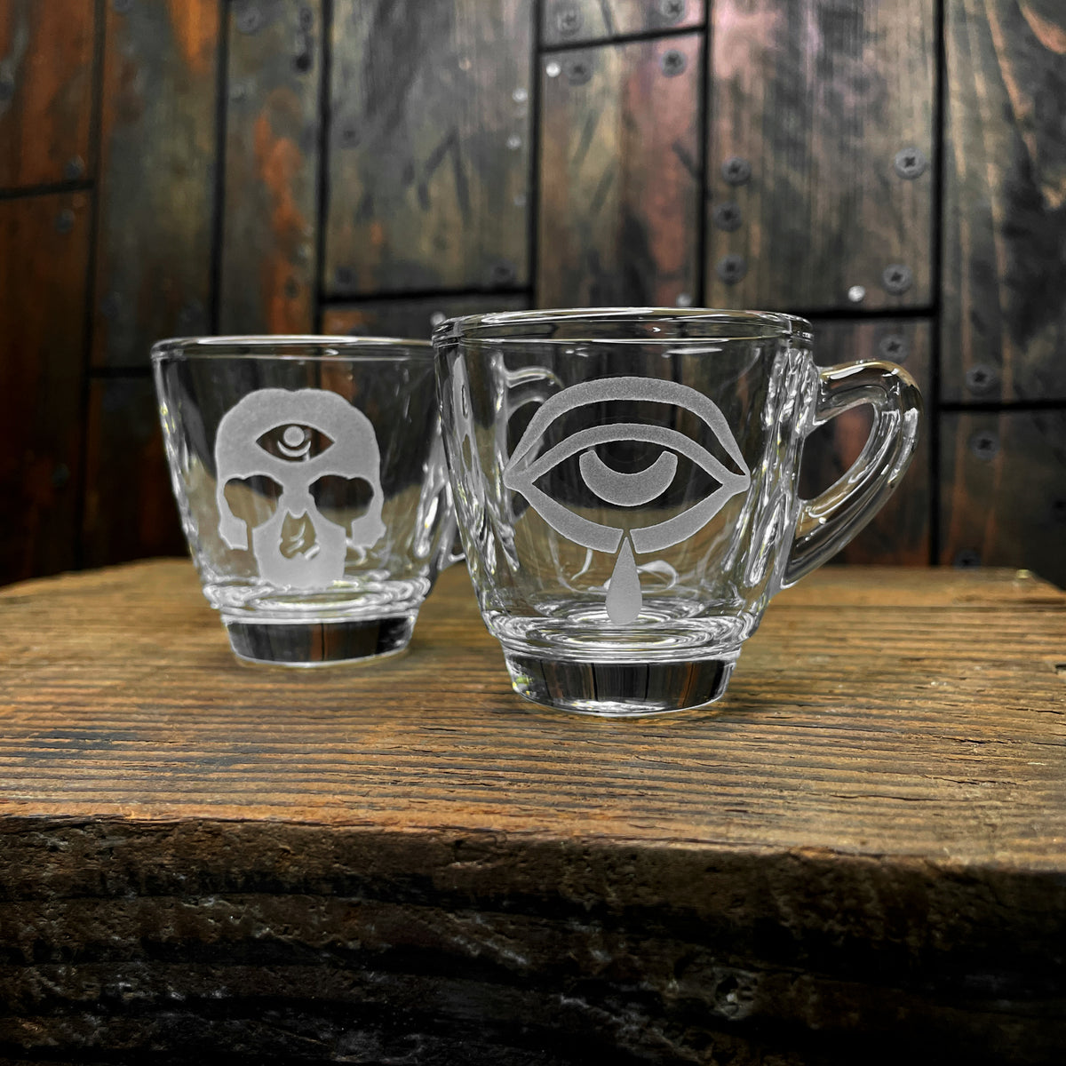 Mixed Pair Espresso Cup Set