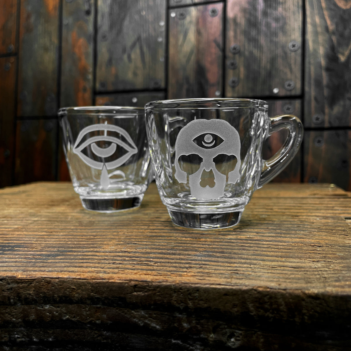 Mixed Pair Espresso Cup Set