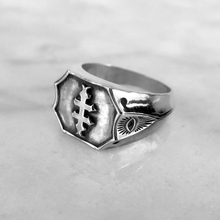 Order of the Conjoined Cross Signet Ring